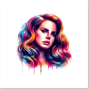 Lana Del Rey 1980's Posters and Art